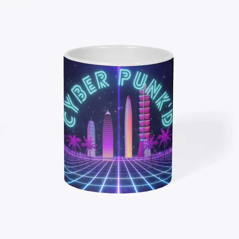 Tall Cyber Punk'd Glass