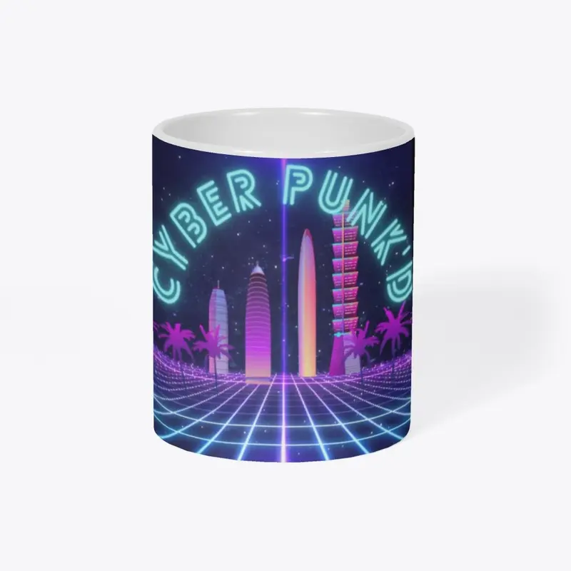 Tall Cyber Punk'd Glass