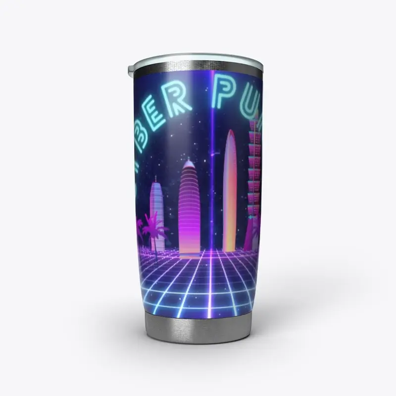 Tall Cyber Punk'd Glass